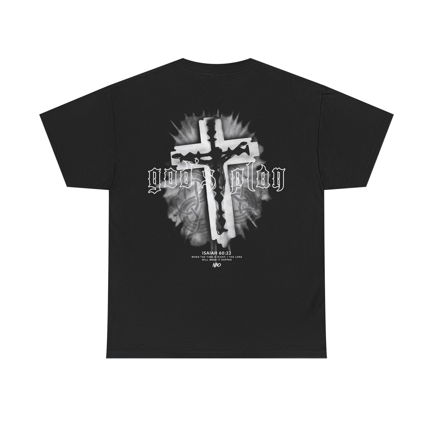 Gods Plan Unisex T-Shirt Black Tee