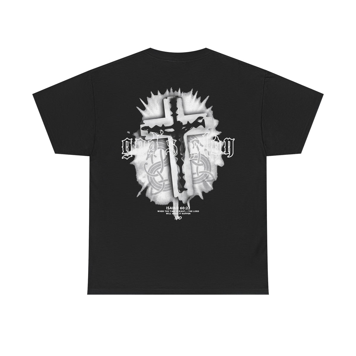 Gods Plan Unisex T-Shirt Black Tee