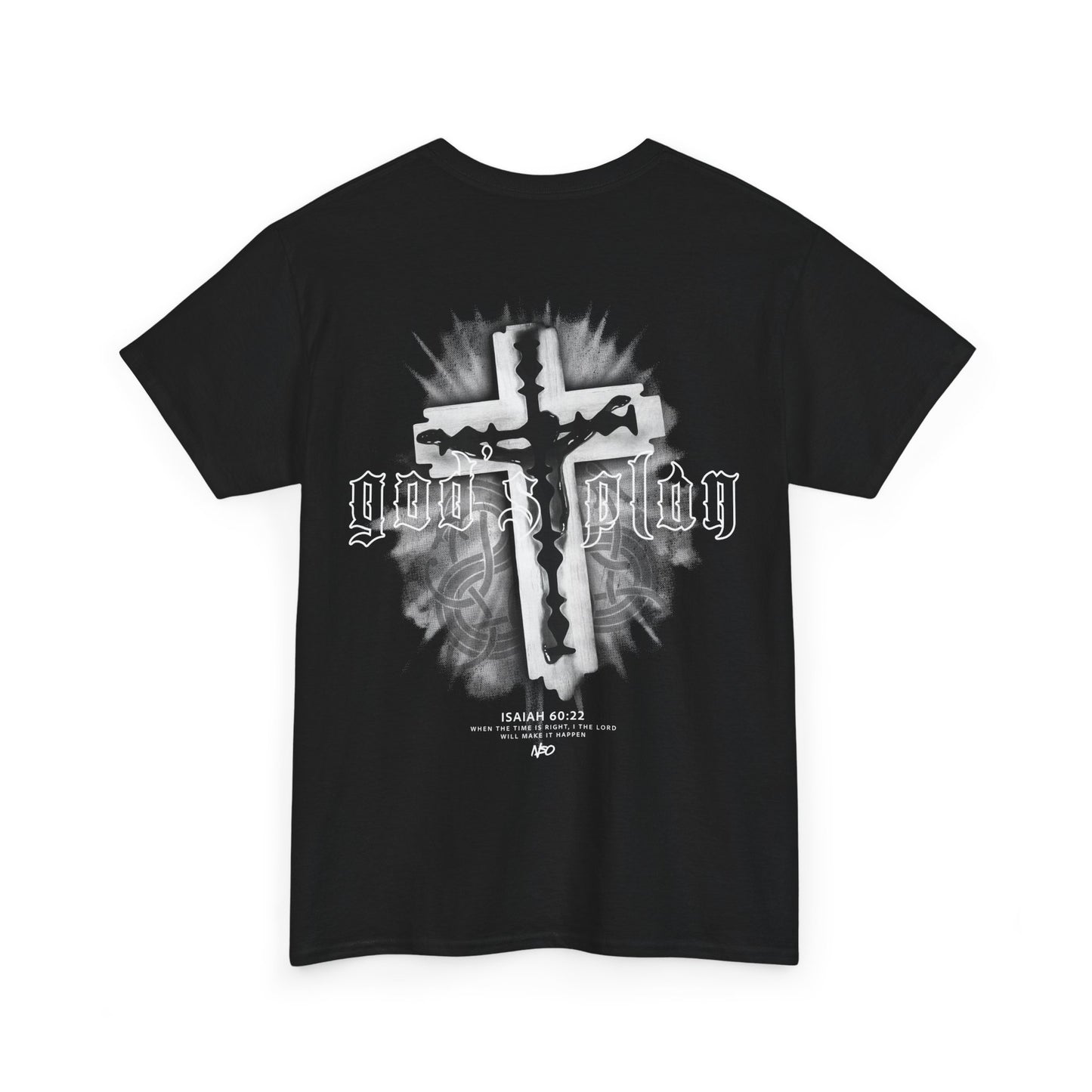 Gods Plan Unisex T-Shirt Black Tee