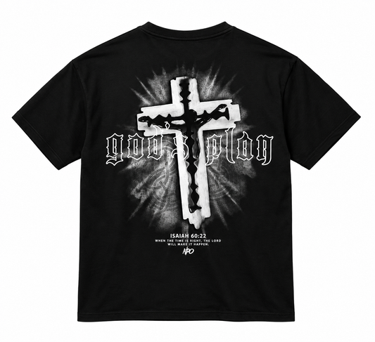 Gods Plan Unisex T-Shirt Black Tee